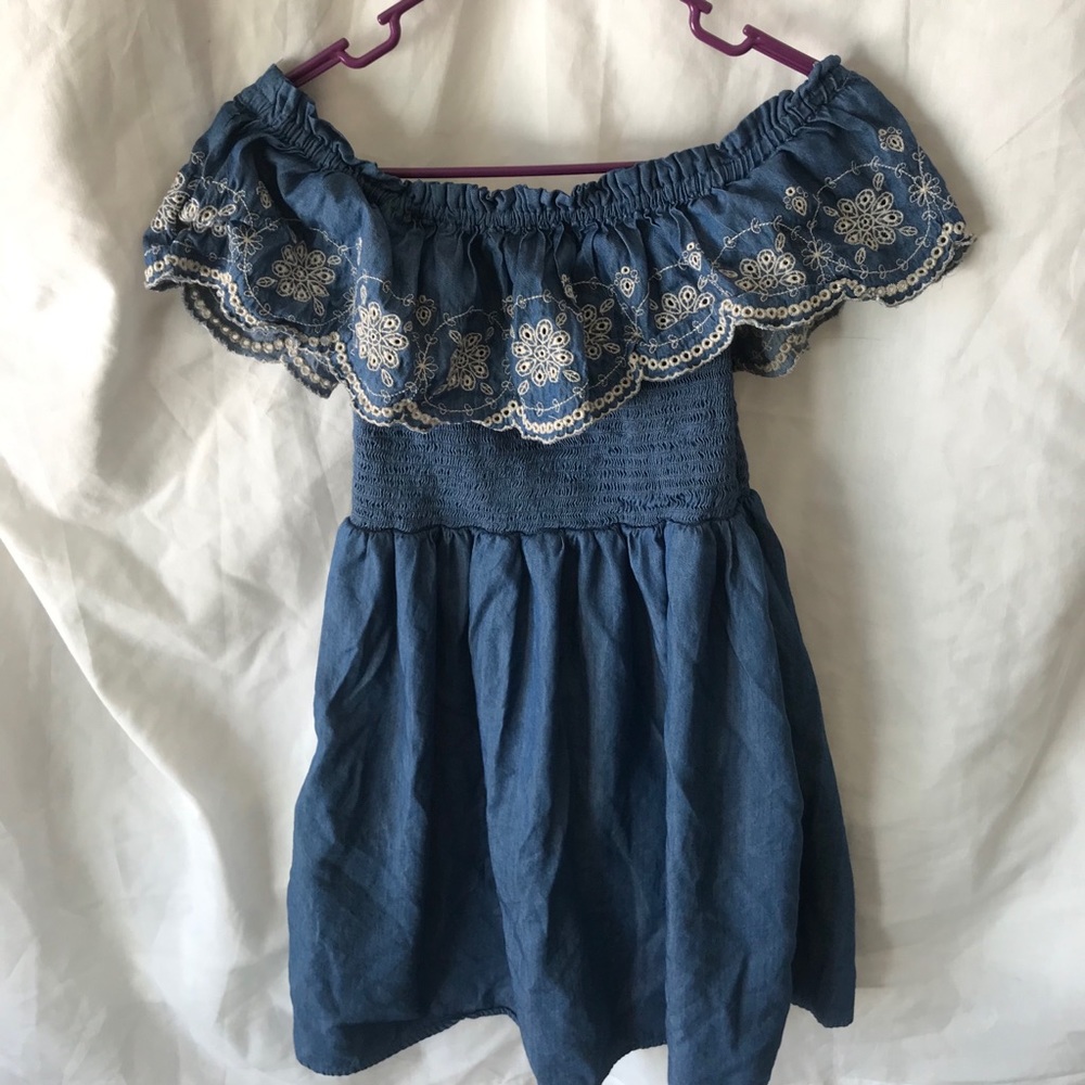 Blue sundress